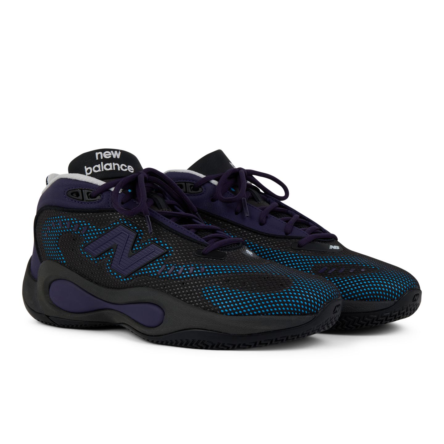 Мужские кроссовки New Balance P400, цвет: Чёрный / Синий — фото 2
