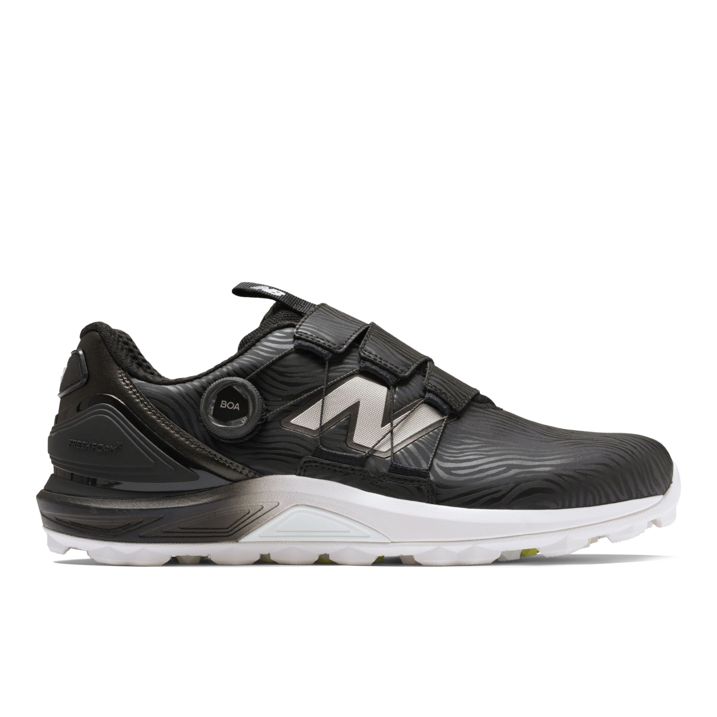 ��˥��å��� Fresh Foam X 2500 v5 SL BOA BLACK with WHITE and SILVER METALLIC (27.0 - 31.0 2E) ����� ���ѥ���/���ѥ����쥹 ���塼�� ��