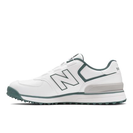 574 v4 SL BOA&reg;, White with Green, UG574BG4