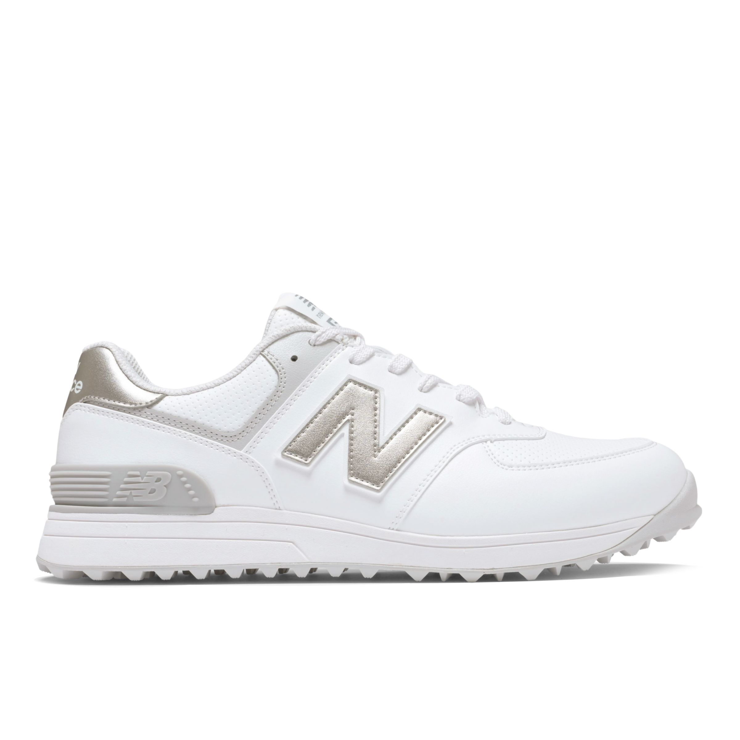 ��˥��å��� Golf 574 v4 WHITE with SILVER METALLIC and GREY MATTER (22.5 - 29.0 2E��4E) ����� ���ѥ���/���ѥ����쥹 ���塼�� ��