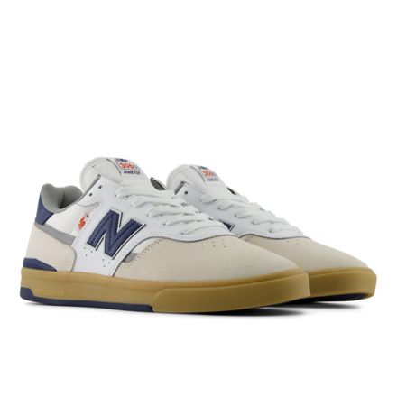 NB Numeric Jamie Foy 306C, WHITE with NB NAVY, UN306CBW