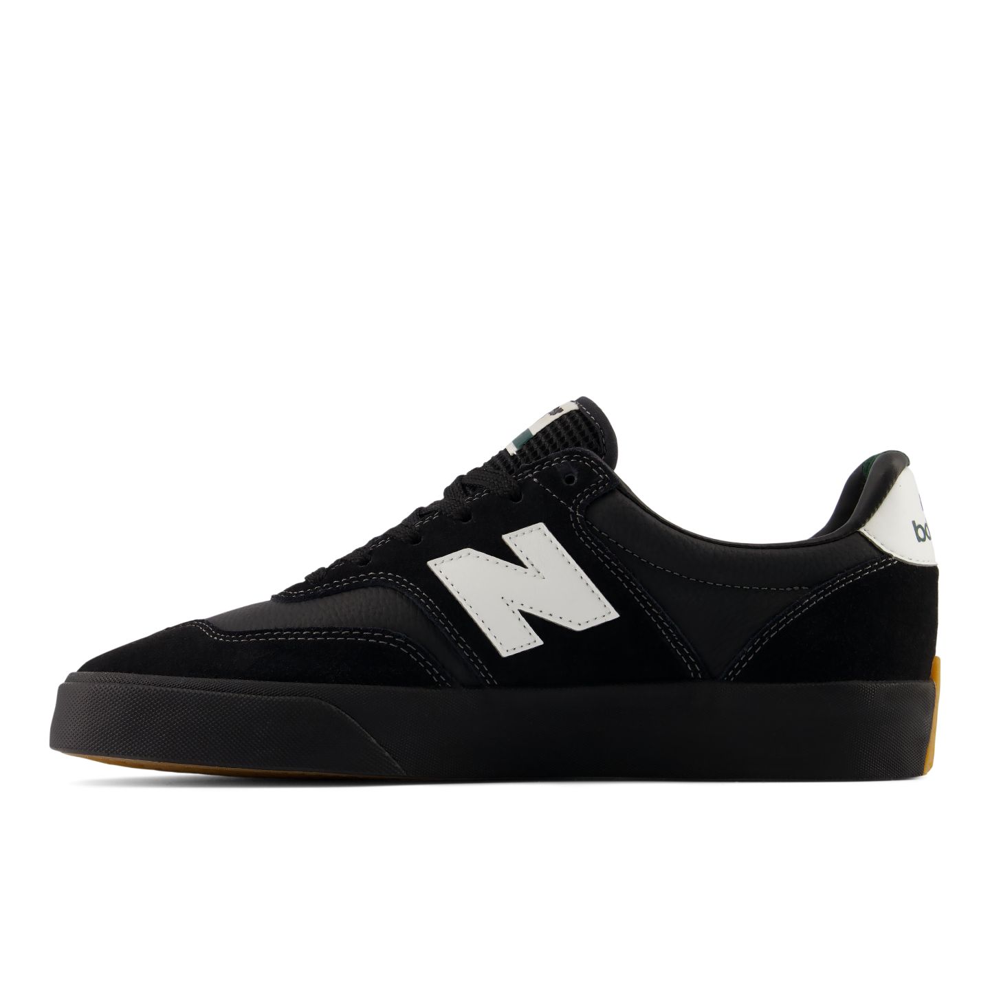 Мужские кроссовки New Balance NB Numeric 340, цвет: Чёрный / Белый — фото 3