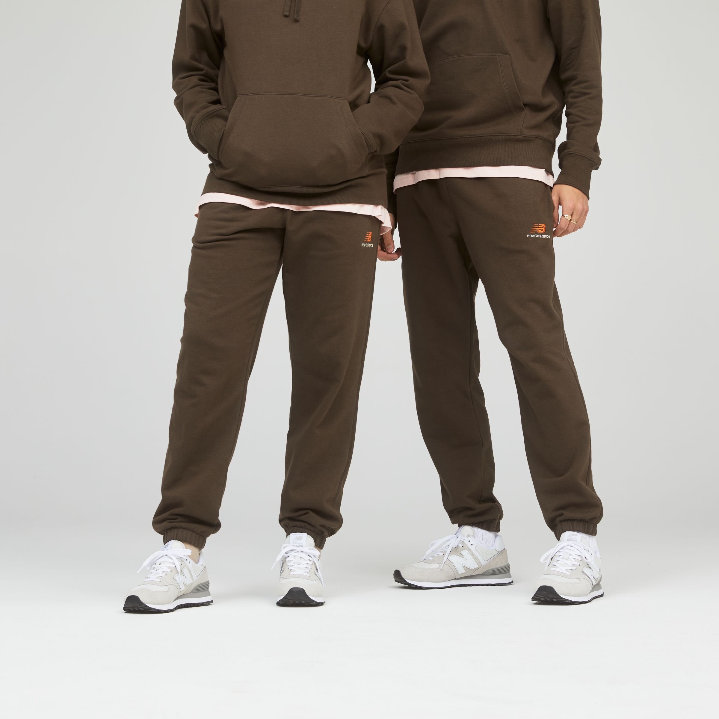 

New Balance Gender Neutral Uni-ssentials French Terry Sweatpant Gender Neutral Brown - Brown