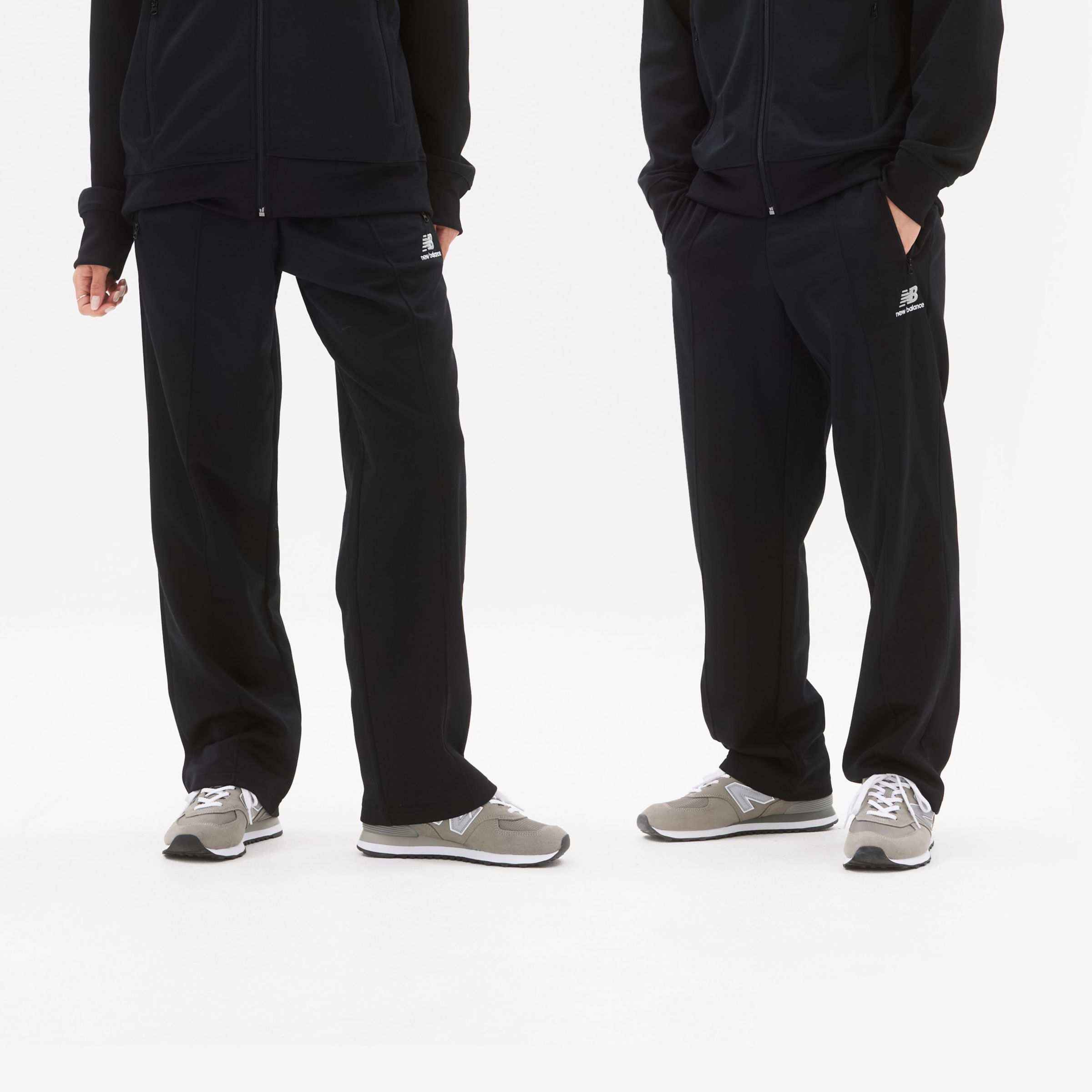 

New Balance Unisex NB Uni-ssentials Track Pant Black - Black