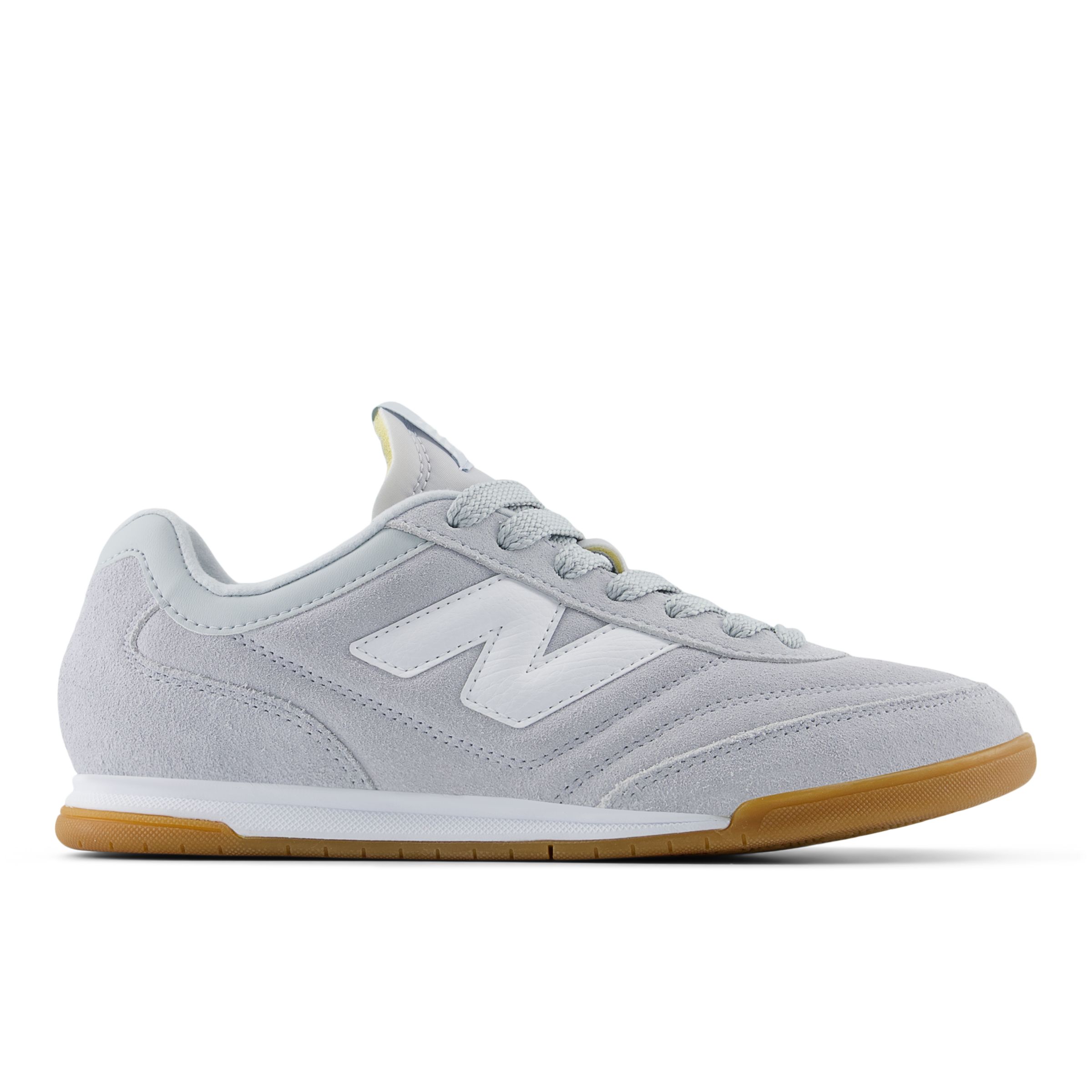 New Balance Unisex RC42 in Grey/White Suede/Mesh, size 9