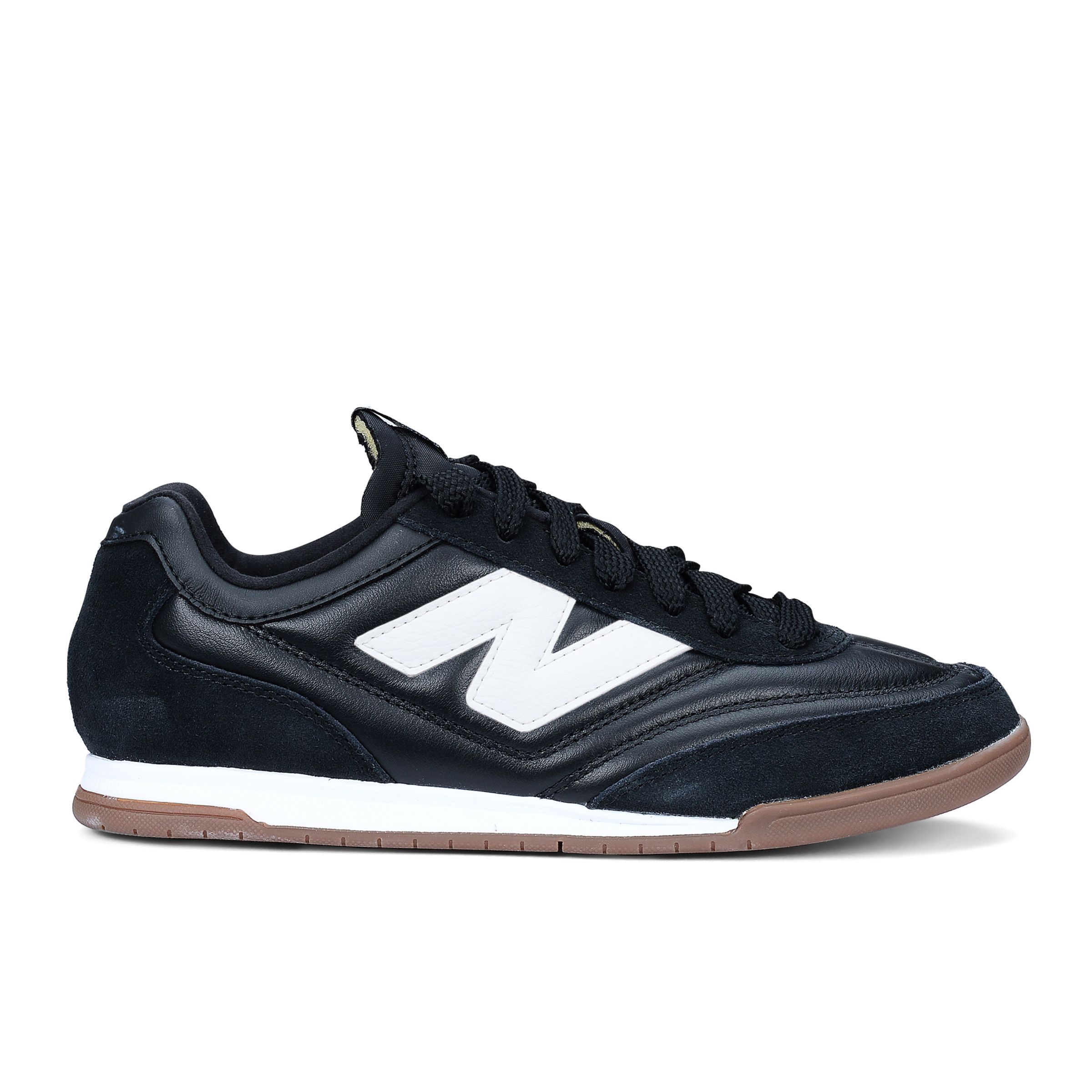 New Balance Unisex RC42 in Black/White Synthetic, size 11