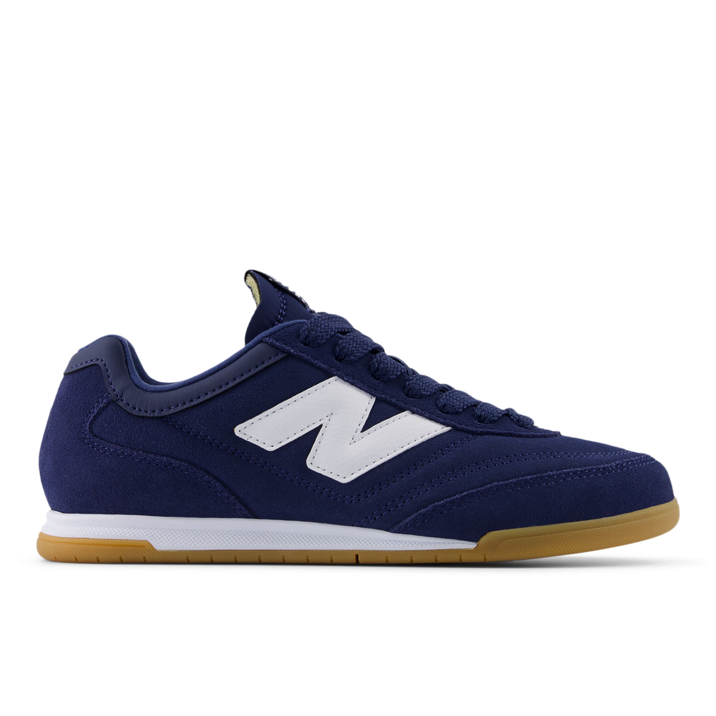 New Balance Unisex RC42 in Blue/Black Suede/Mesh, size 6.5