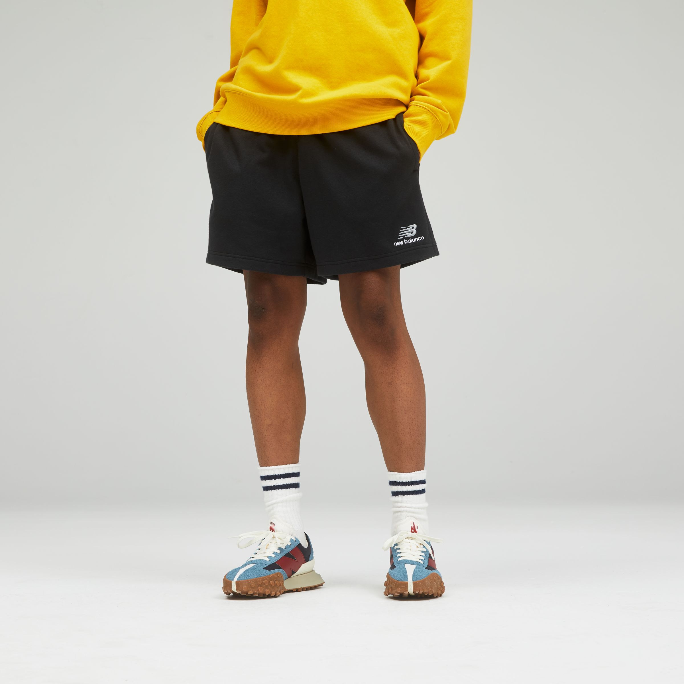 New Balance Uni-ssentials French Terry Short, US21500BK