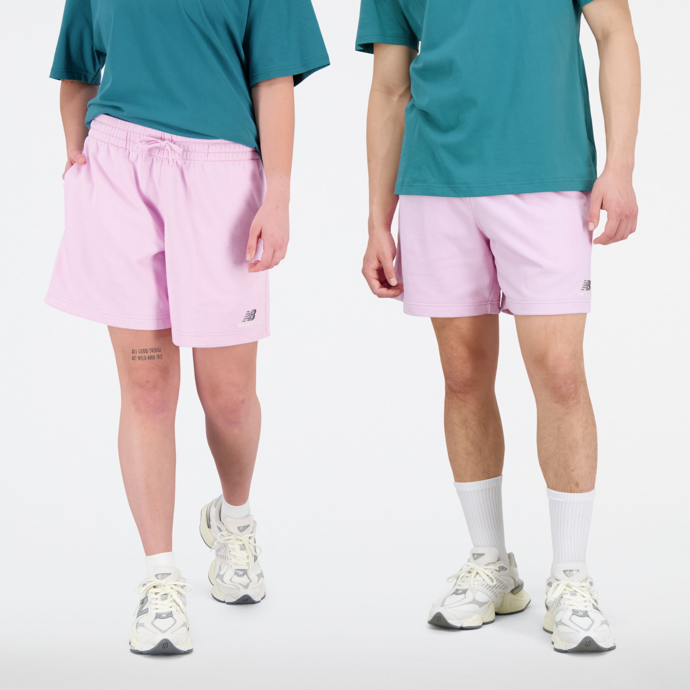 

New Balance Gender Neutral Uni-ssentials French Terry Short Gender Neutral Purple - Purple