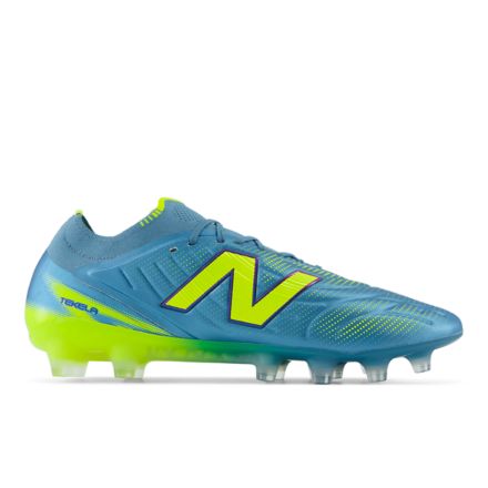 Tekela Elite Low Laced HG/AGV5, METALLIC BLUE with ALKALINE GREEN with TEAM NAVY, UT1HL5B8