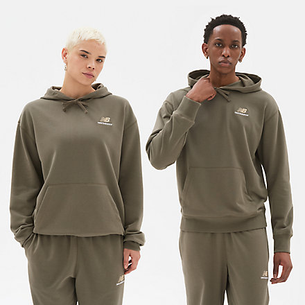 New Balance Uni-ssentials French Terry Hoodie, UT21500DRC image number null