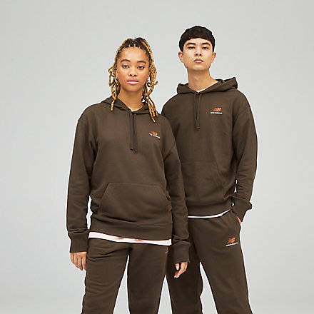 New Balance Uni-ssentials French Terry Hoodie, UT21500RHE image number null
