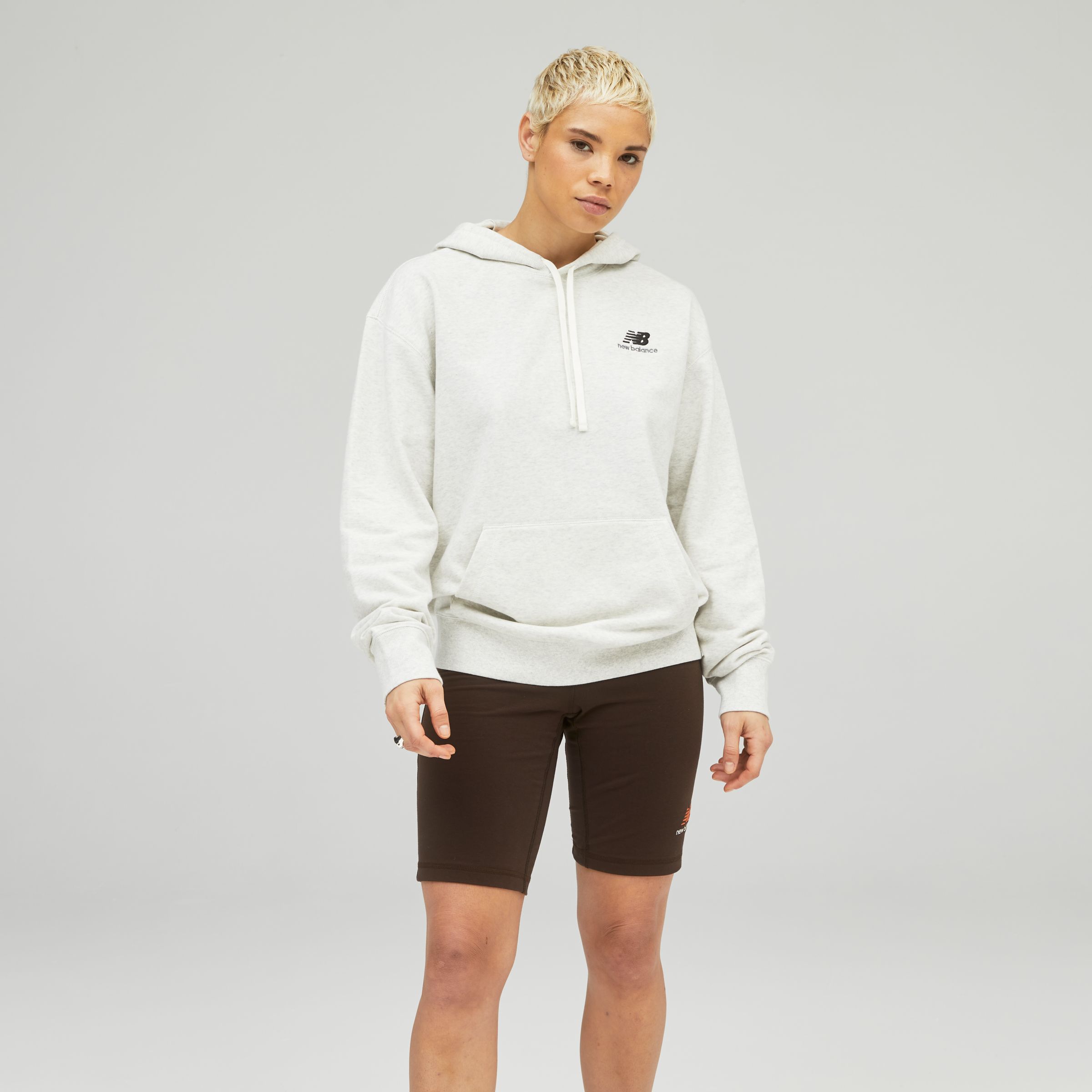 

New Balance Gender Neutral Uni-ssentials French Terry Hoodie Gender Neutral White - White