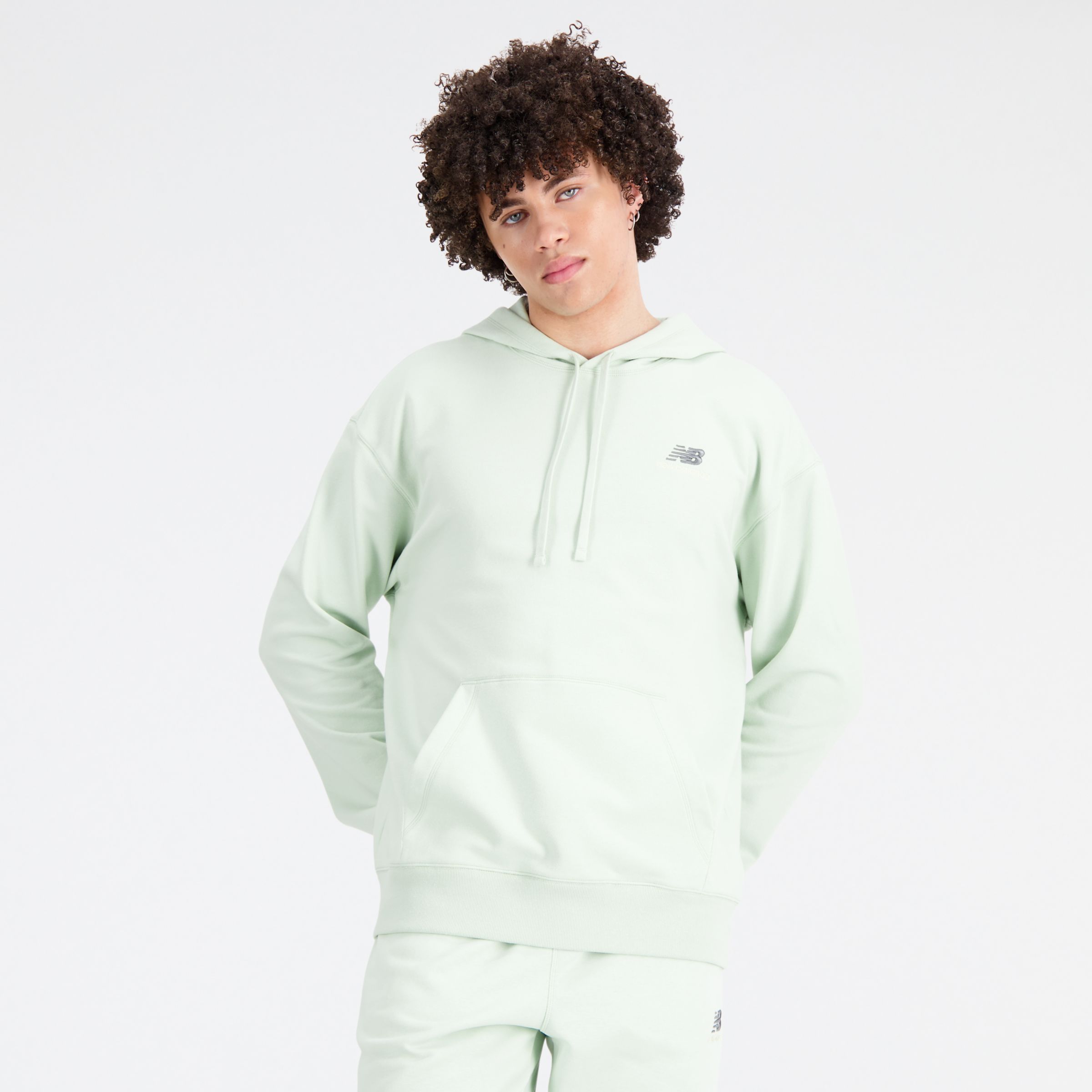 

New Balance Gender Neutral Uni-ssentials French Terry Hoodie Gender Neutral Green - Green