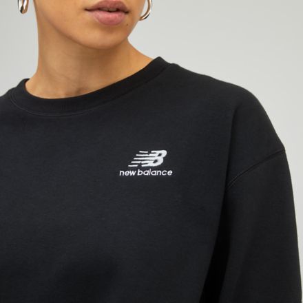 Black new balance sweatshirt hot sale