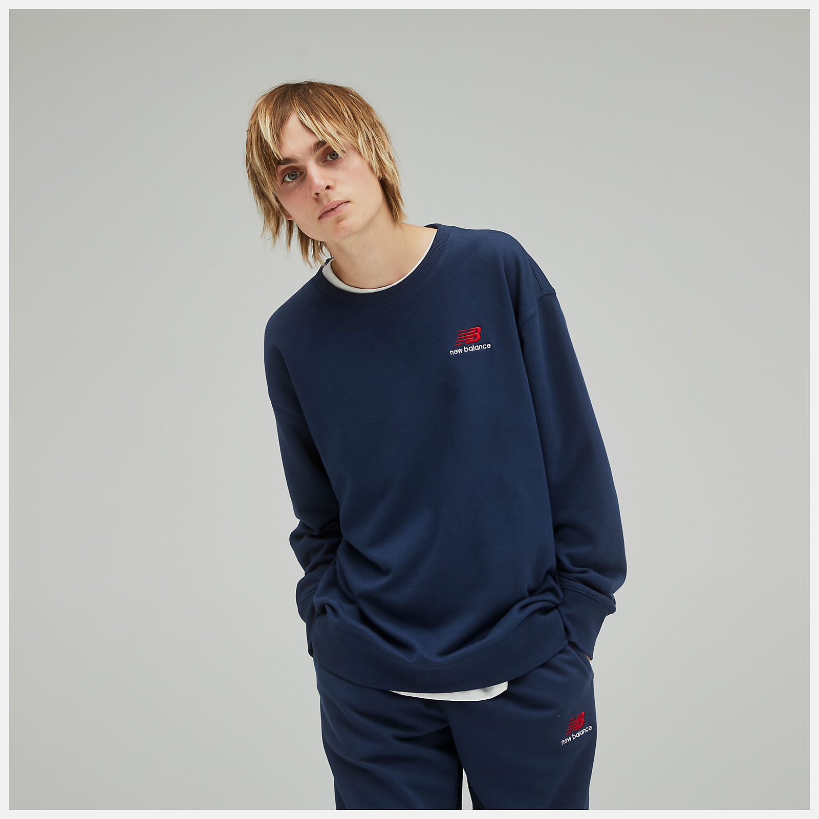 Uni-ssentials French Terry Crewneck Sweatshirt - Joe's New Uni-ssentials French Terry Crewneck Sweatshirt - Joe's New