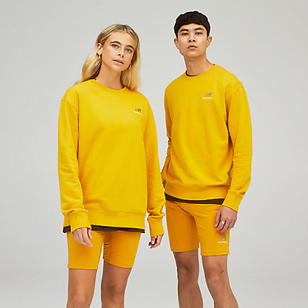 NB Uni-ssentials French Terry Crewneck Sweatshirt, UT21501VGL image number null