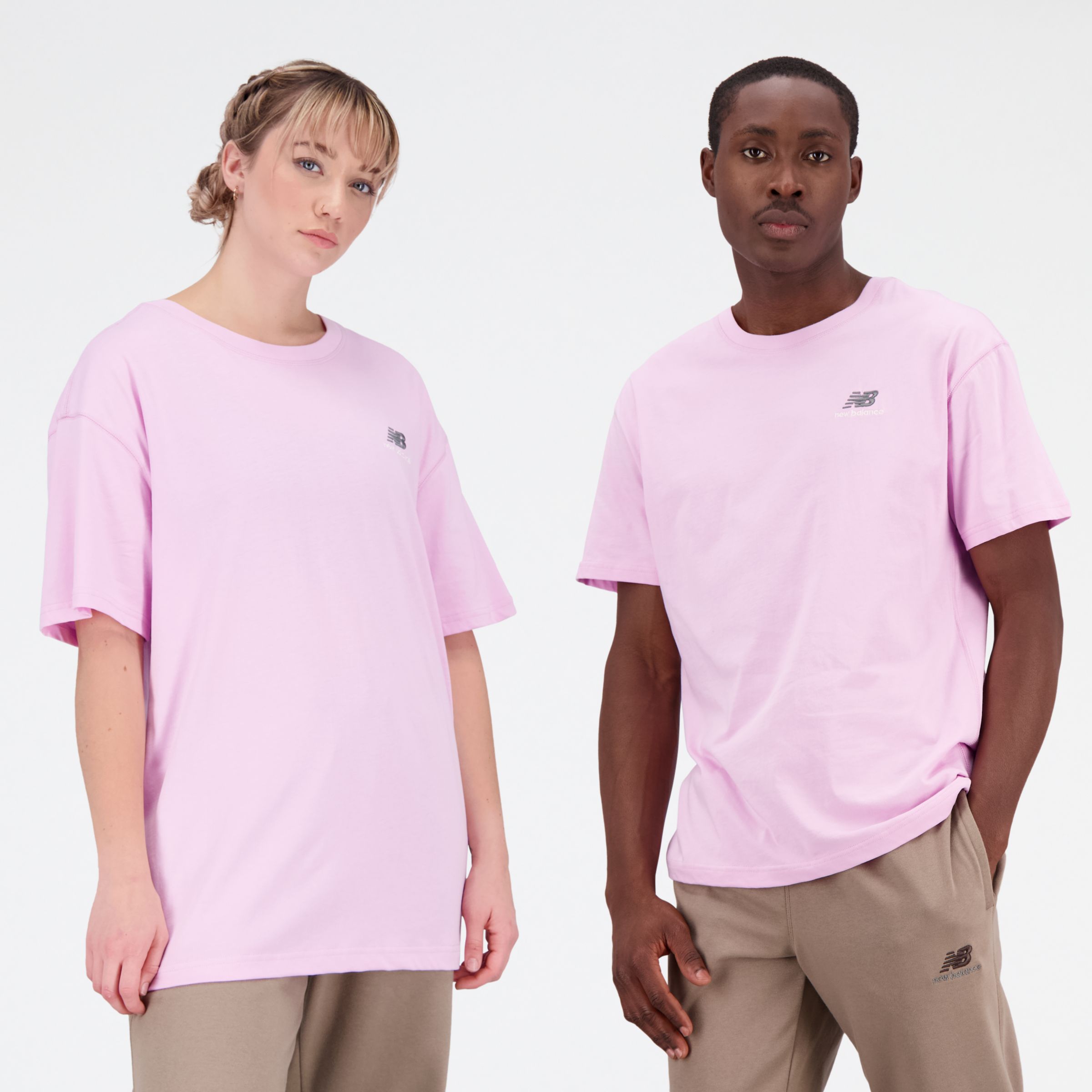 

New Balance Gender Neutral Uni-ssentials Cotton T-Shirt Gender Neutral Purple - Purple