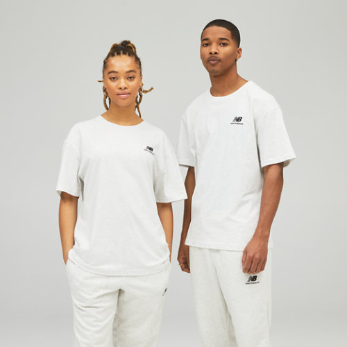 

New Balance Gender Neutral Uni-ssentials Cotton T-Shirt Gender Neutral White - White