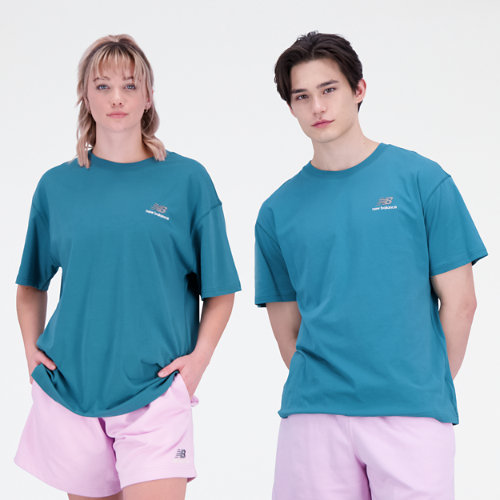 

New Balance Gender Neutral Uni-ssentials Cotton T-Shirt Gender Neutral Green - Green