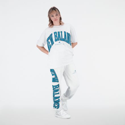 Uni-ssentials Warped Classics Cotton Jersey T-Shirt, SEA SALT HEATHER, UT31551SAH