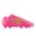 Select Color PINK HEAT with METALLIC GOLD with PINK SATIN