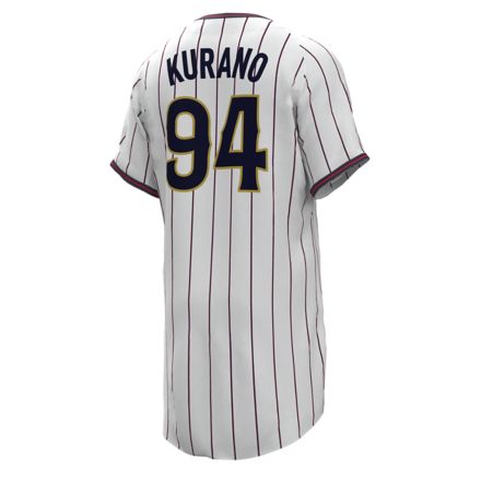【受注生産】侍ジャパン オーセンティックユニフォーム #94 倉野 信次, WHITE, UT6288ZOWT