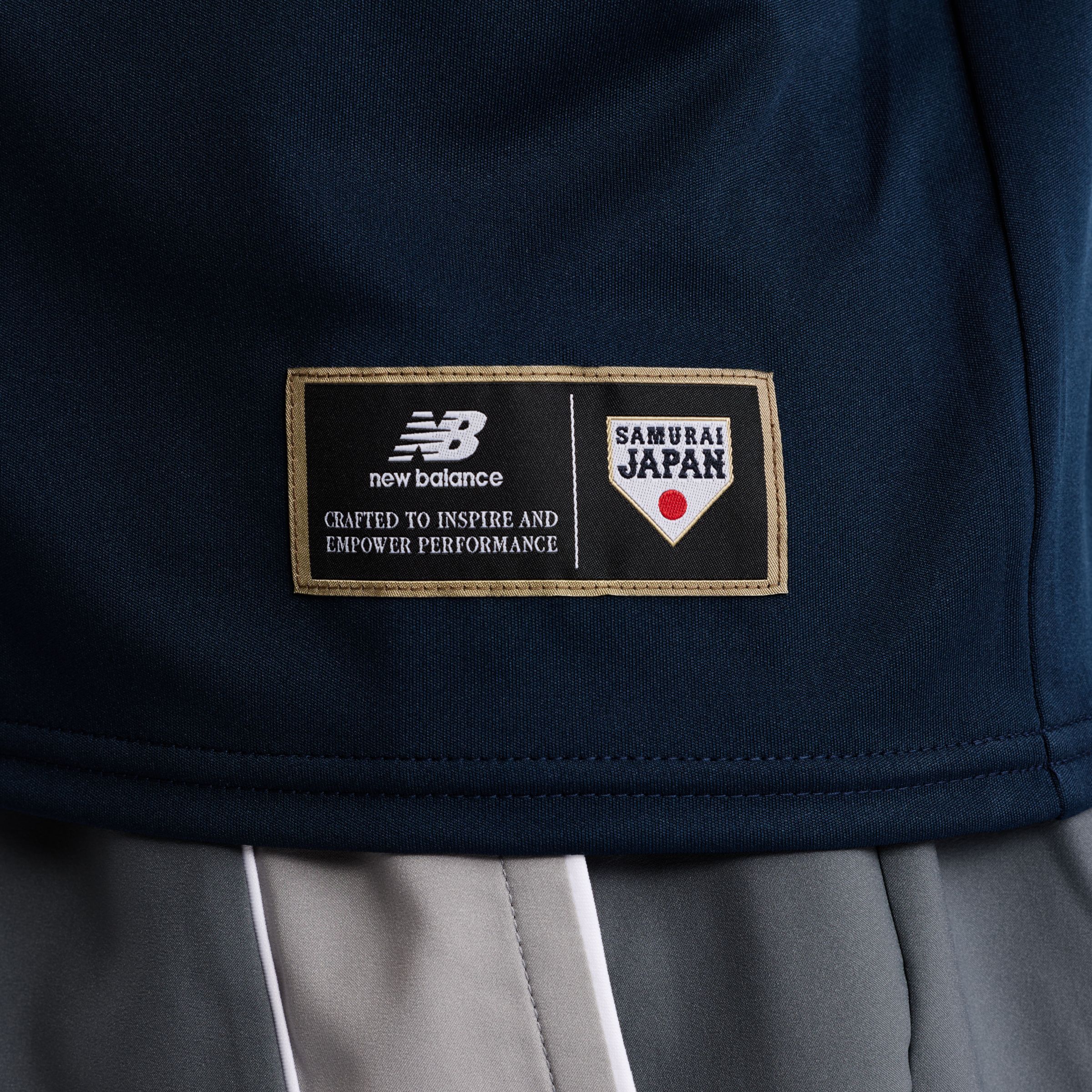 New Balance 侍ジャパン SJオーセンティックショートスリーブTシャツ, UT62B41ZTNV