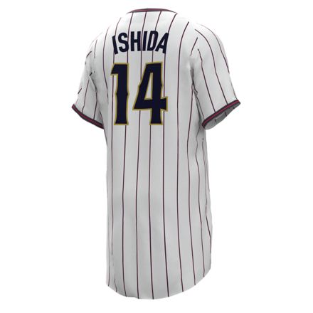 【受注生産】侍ジャパン オーセンティックユニフォーム #14 石田 裕太郎