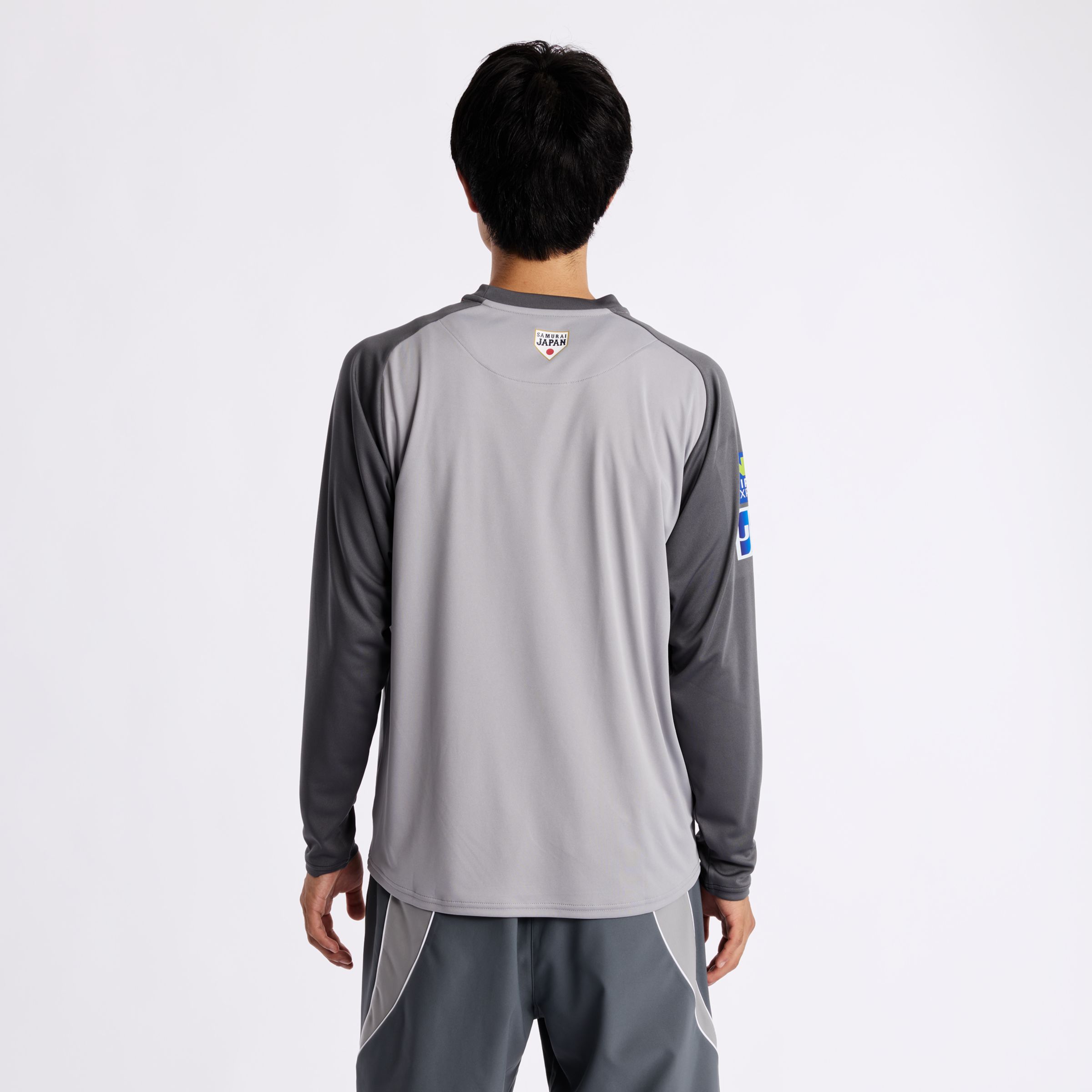 New Balance 侍ジャパン JAPANオーセンティックロングスリーブTシャツ, UT62H6C3GR