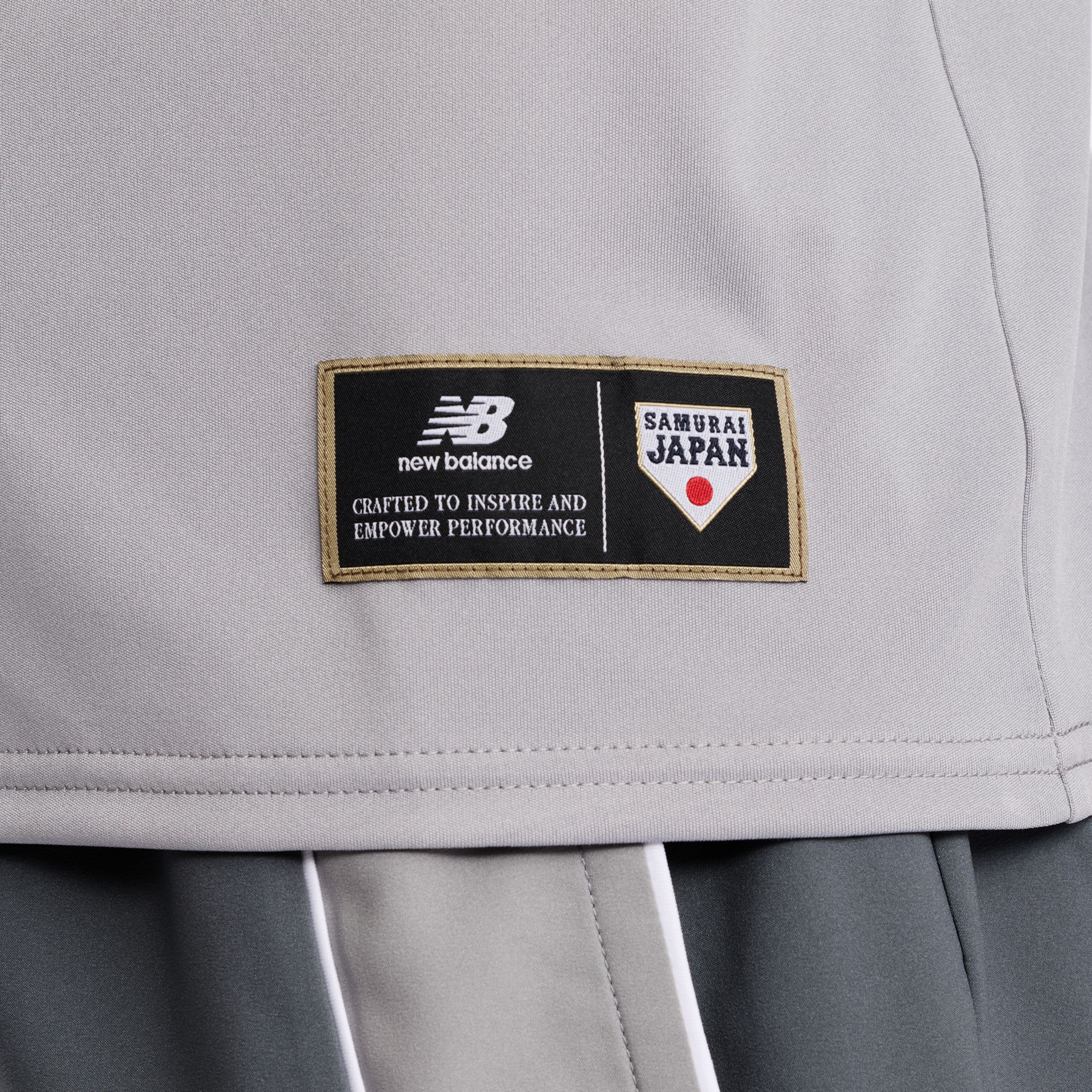 New Balance 侍ジャパン JAPANオーセンティックロングスリーブTシャツ, UT62H6C3GR