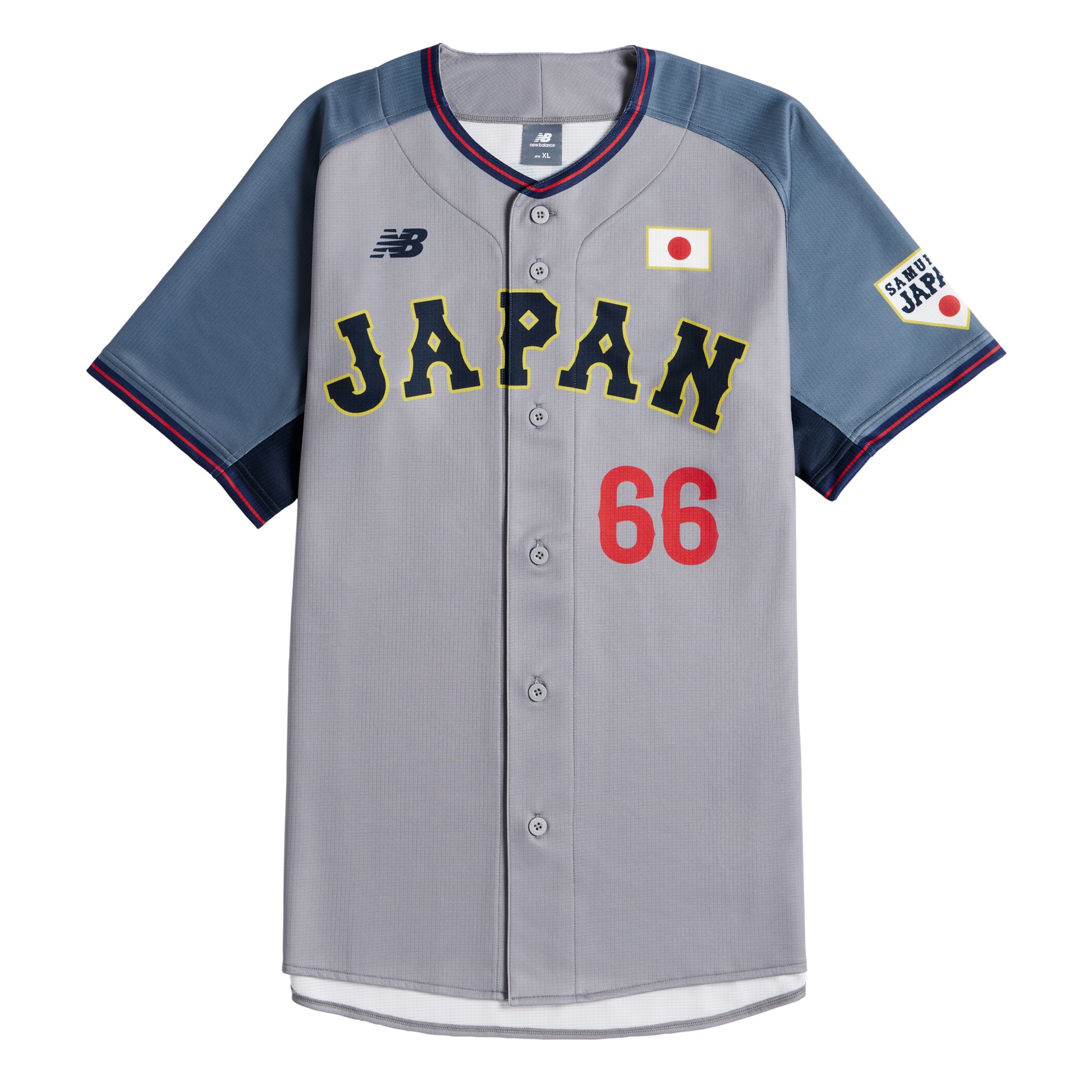 New Balance 【受注生産】侍ジャパン レプリカユニフォーム #66 井口 資仁, UT62N7GJGR