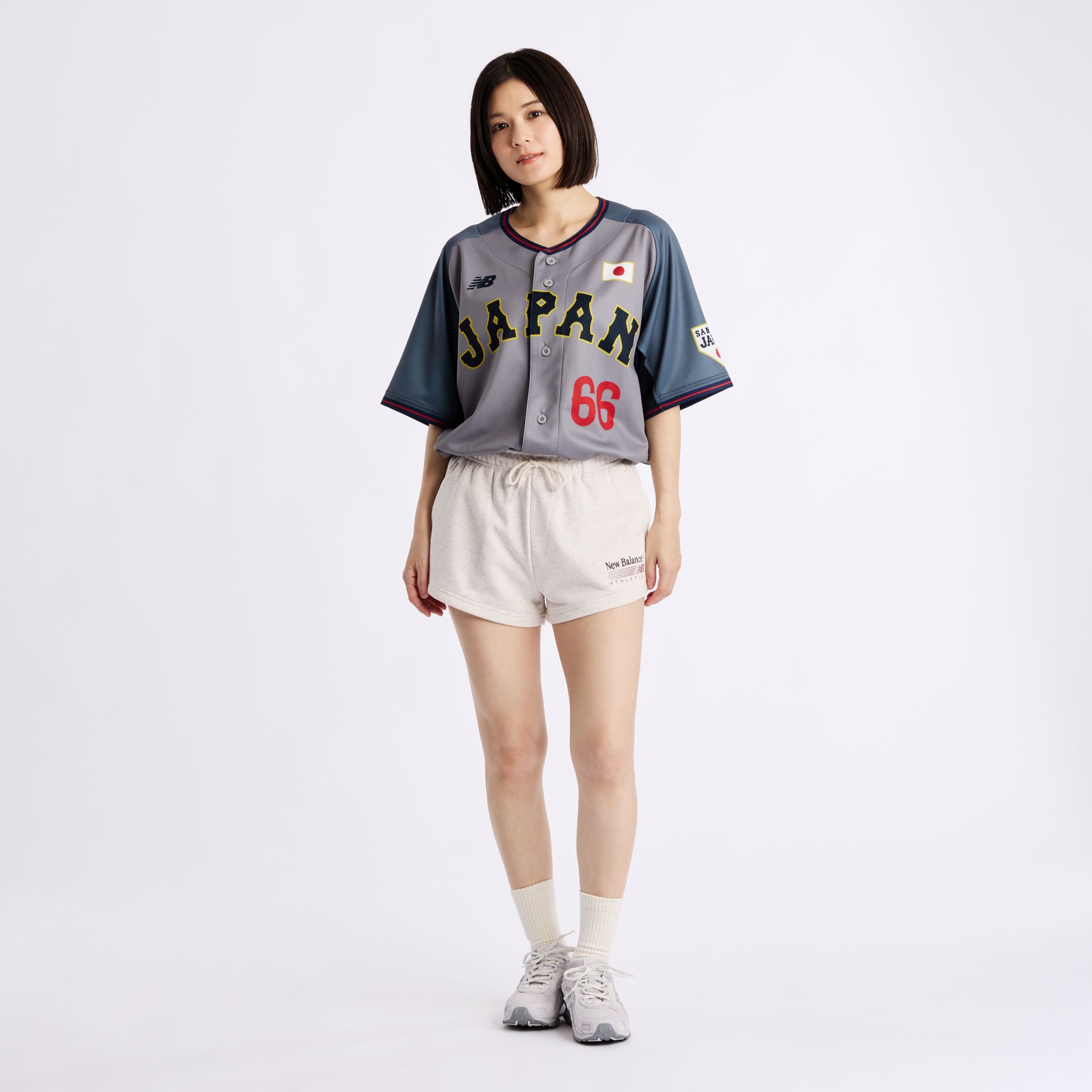 New Balance 【受注生産】侍ジャパン レプリカユニフォーム #66 井口 資仁, UT62N7GJGR