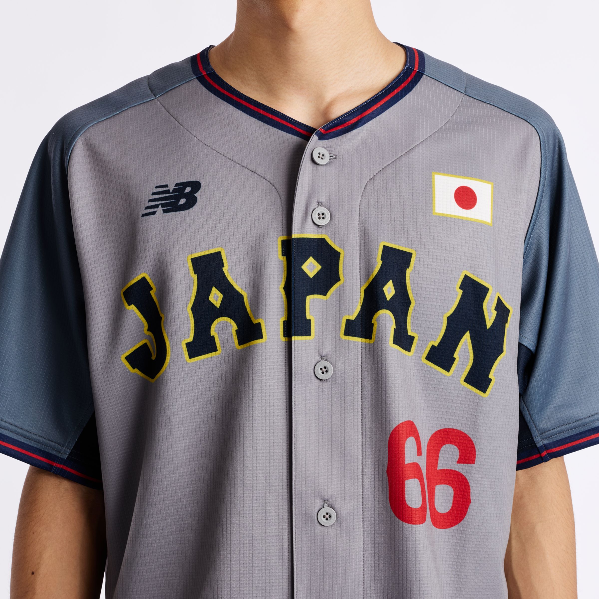 New Balance 【受注生産】侍ジャパン レプリカユニフォーム #66 井口 資仁, UT62N7GJGR