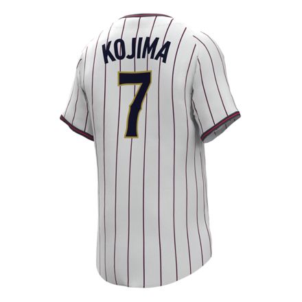 【受注生産】侍ジャパン レプリカユニフォーム #7 小島 大河, WHITE, UT62N7RHWT