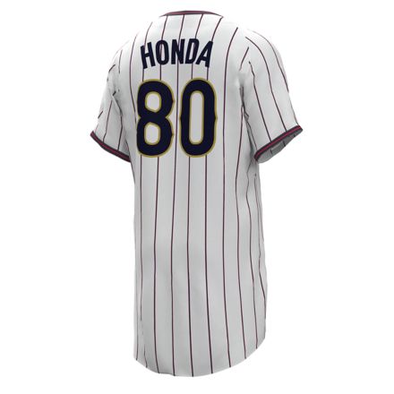 【受注生産】侍ジャパン オーセンティックユニフォーム #80 本多 雄一, WHITE, UT62R75TWT