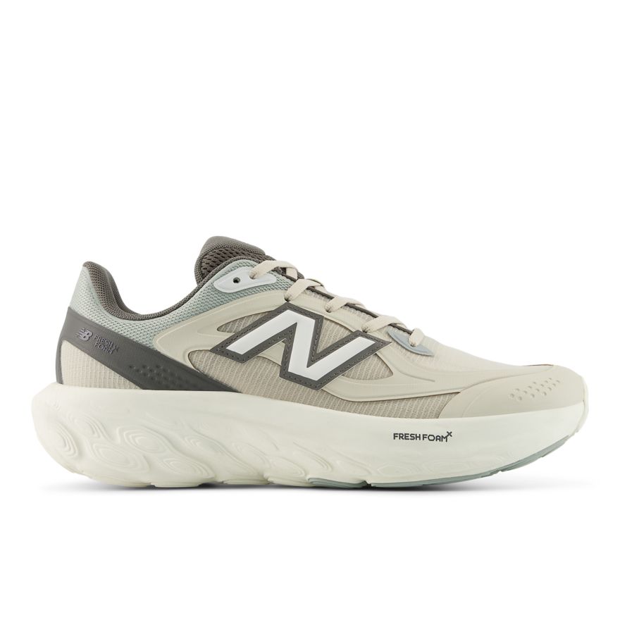 New Balance Fresh Foam Trainer Shoes (Sea Salt With Timberwolf)