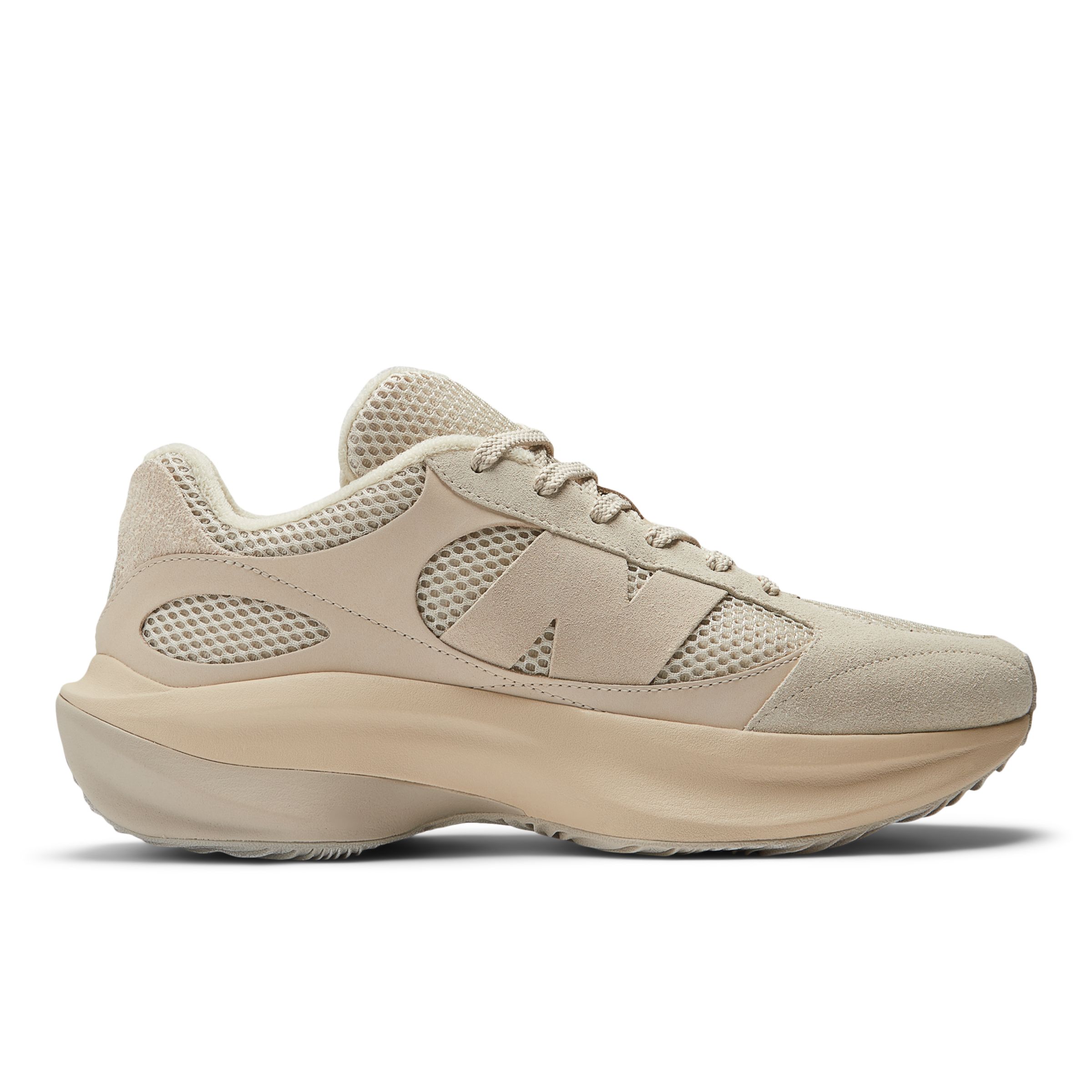 New Balance Unisex Auralee X  Wrpd Runner In Beige/grey