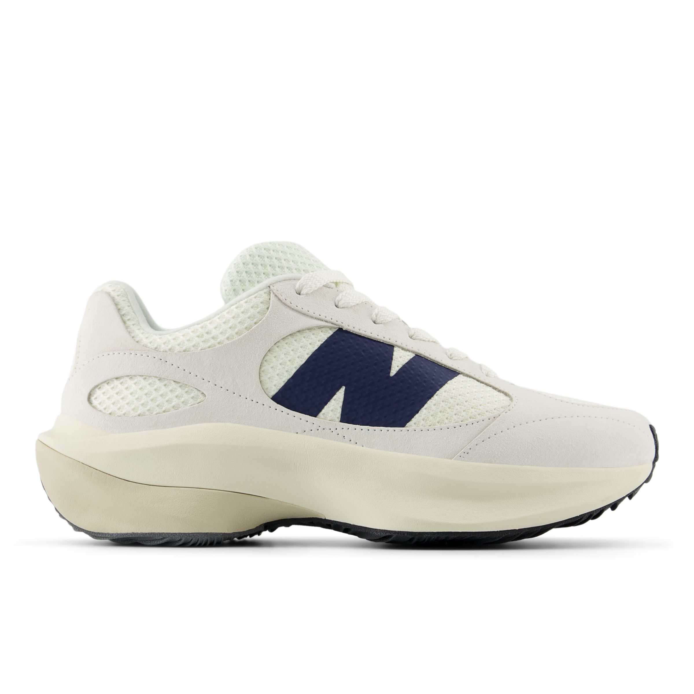 New Balance Unisex WRPD Runner in White/Blue Suede/Mesh, size 11.5