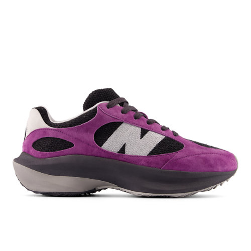 Shop New Balance Unisex Wrpd Runner In Purple/grey