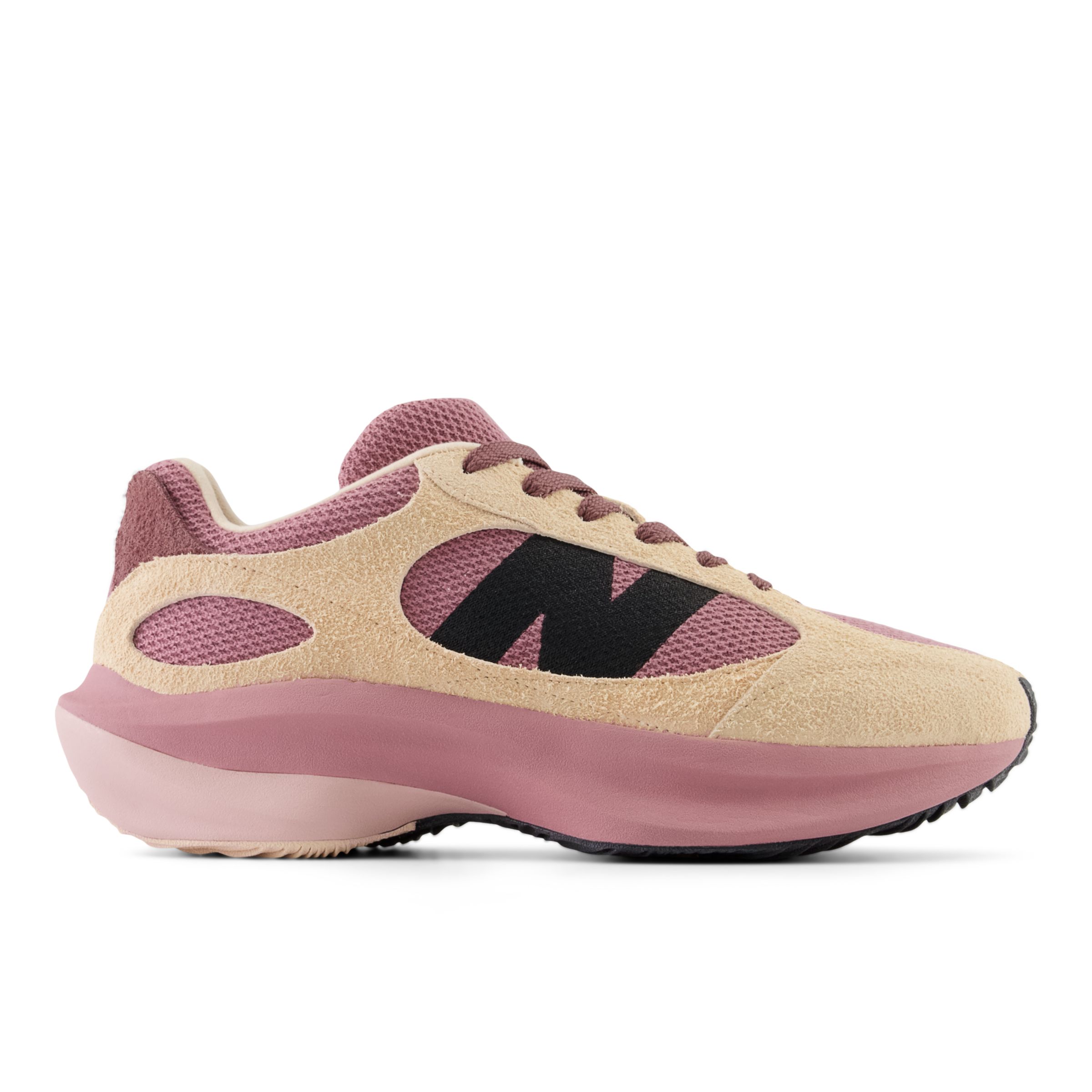 Shop New Balance Unisex Wrpd Runner Running Shoes In Black/pink