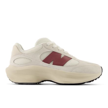 WRPD Runner, Sea Salt with Washed Burgundy, UWRPDWHE