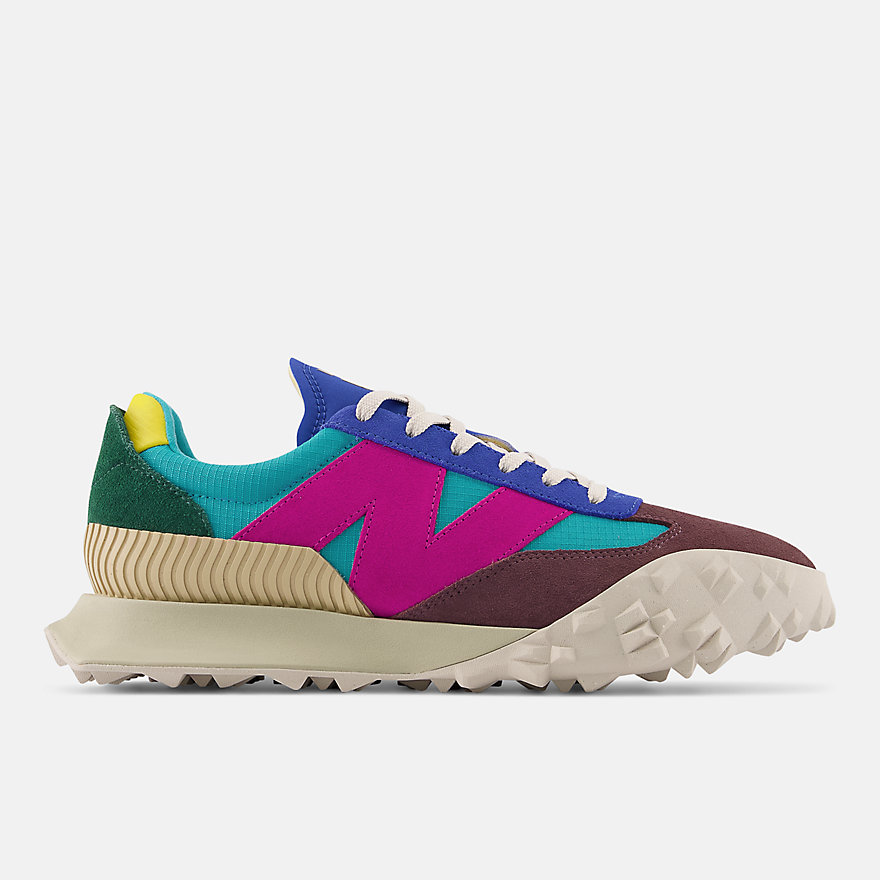 Joesnewbalance Men's XC-72,Electric Teal with Truffle and Cosmic Orchid