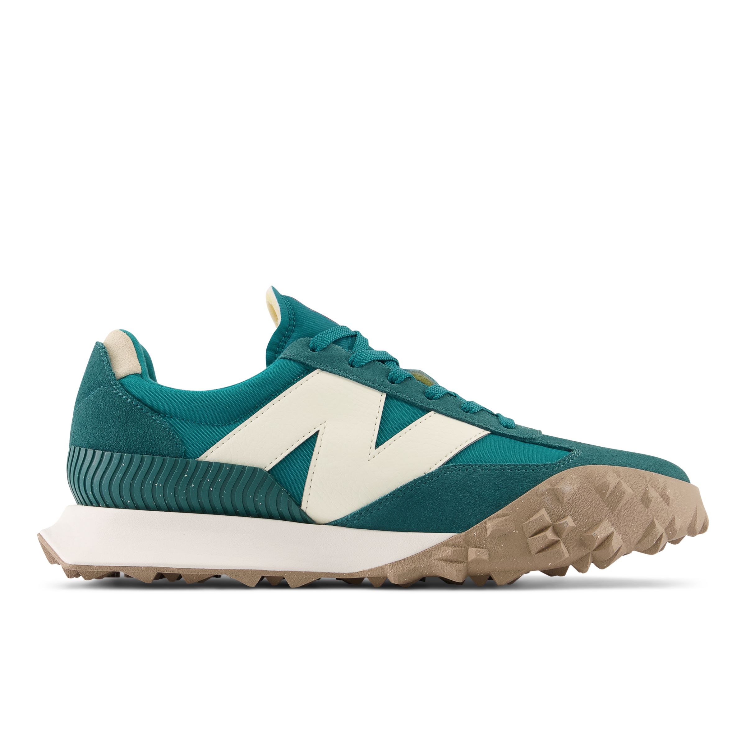 

New Balance Unisexe XC-72 en Vert/Beige/Rouge, Suede/Mesh, Taille 46.5 Large