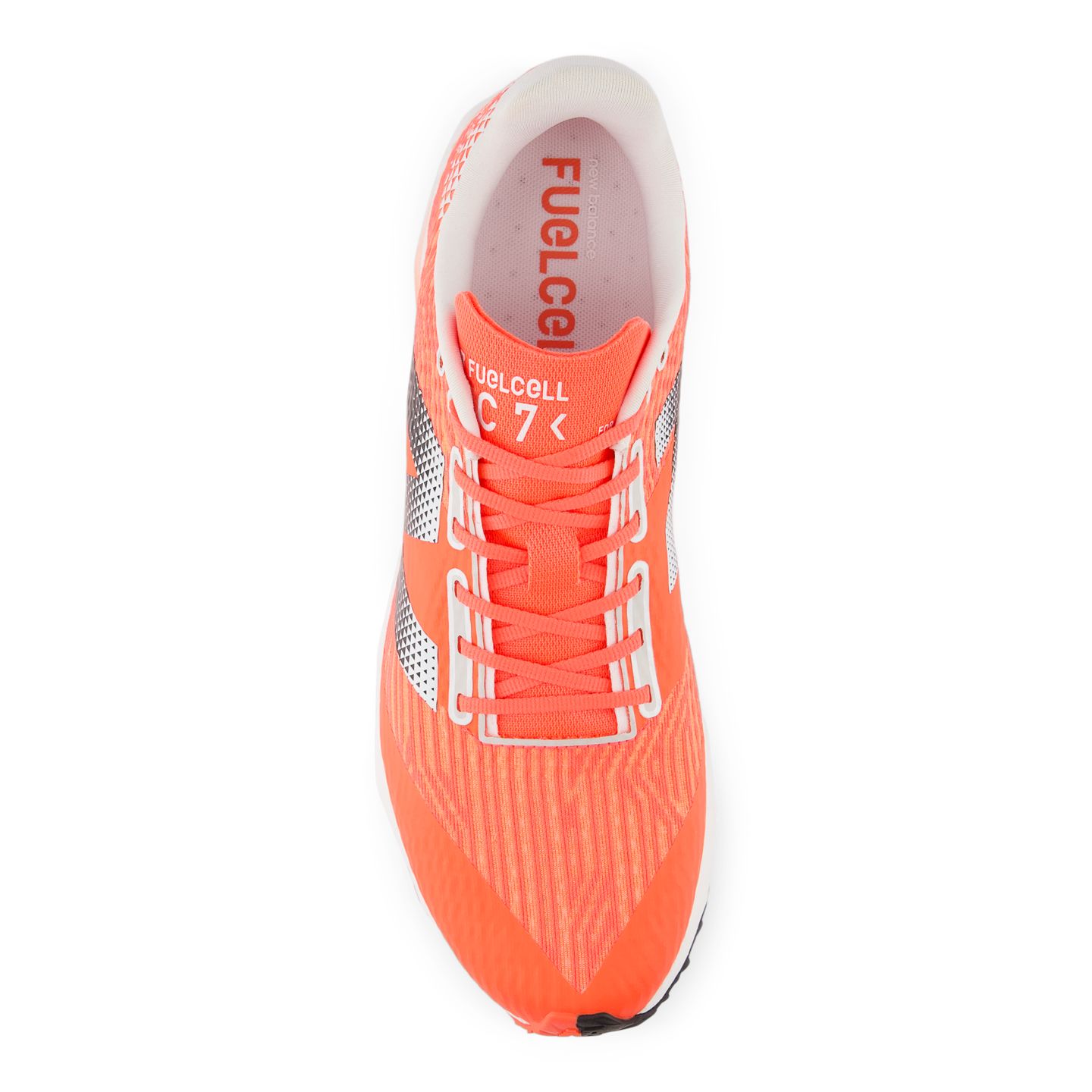 Мужские кроссовки New Balance FuelCell XC7 v5 Spikeless, цвет: Красный / Белый — фото 4