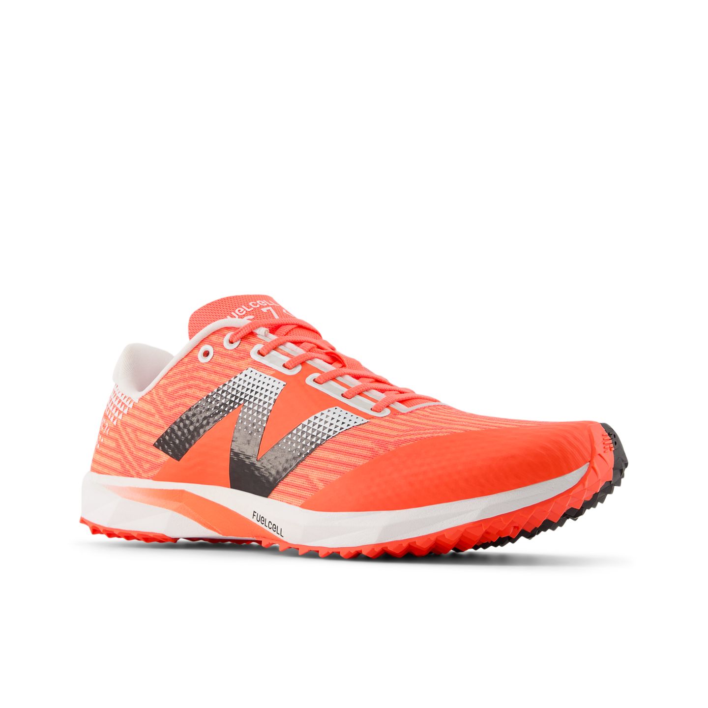 Мужские кроссовки New Balance FuelCell XC7 v5 Spikeless, цвет: Красный / Белый — фото 2