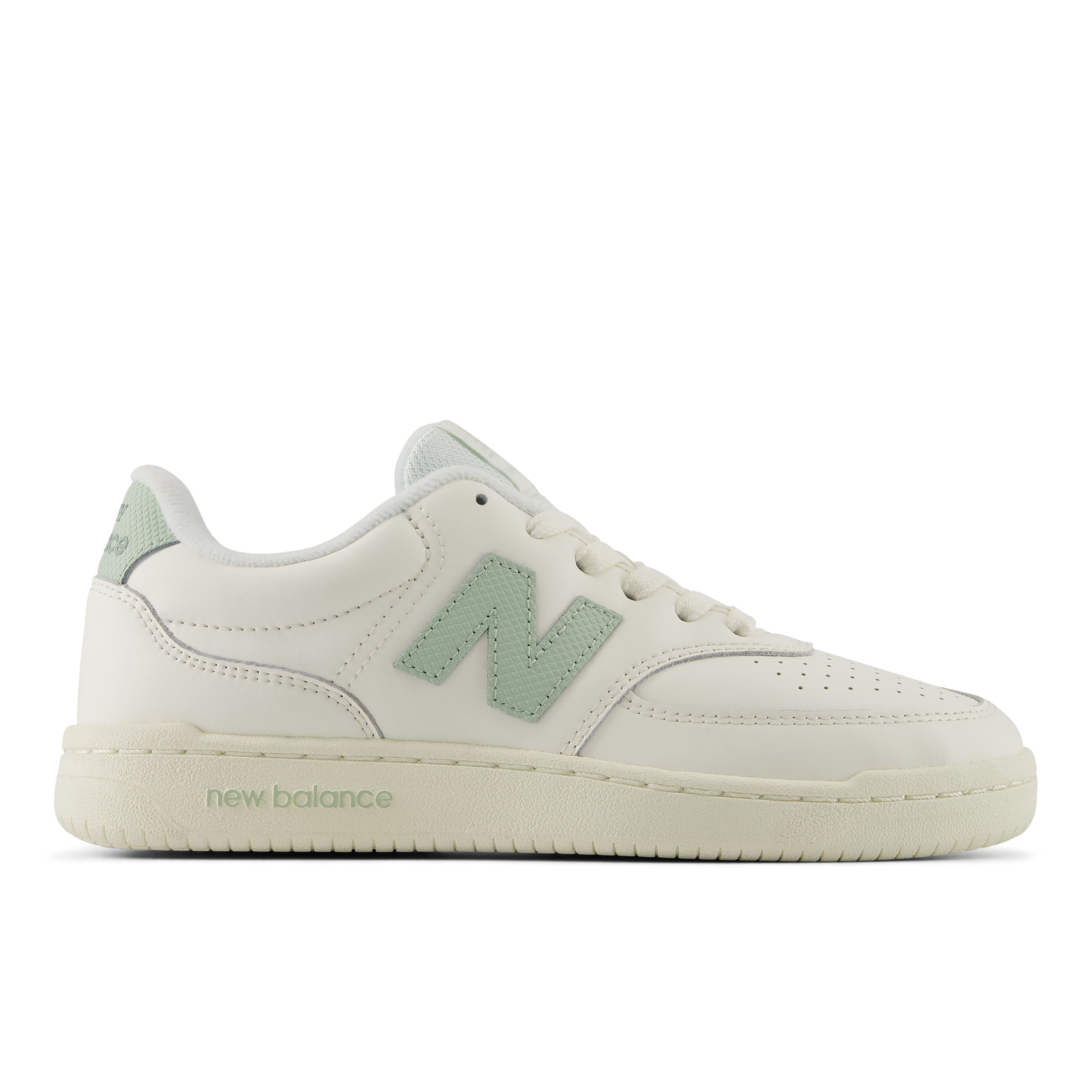 New Balance Women's BB80 White/Green - White/Green