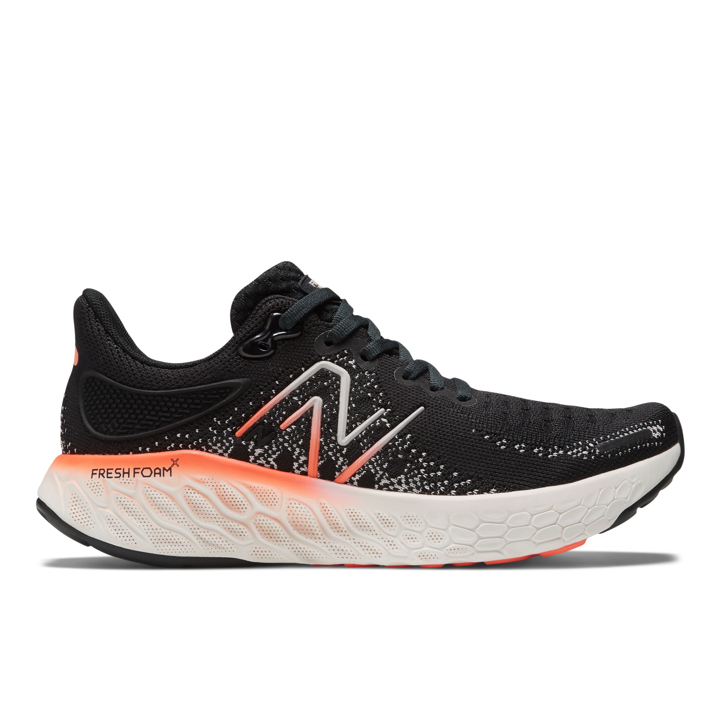 

New Balance Women's Fresh Foam X 1080v12 Black/Orange/Pink - Black/Orange/Pink