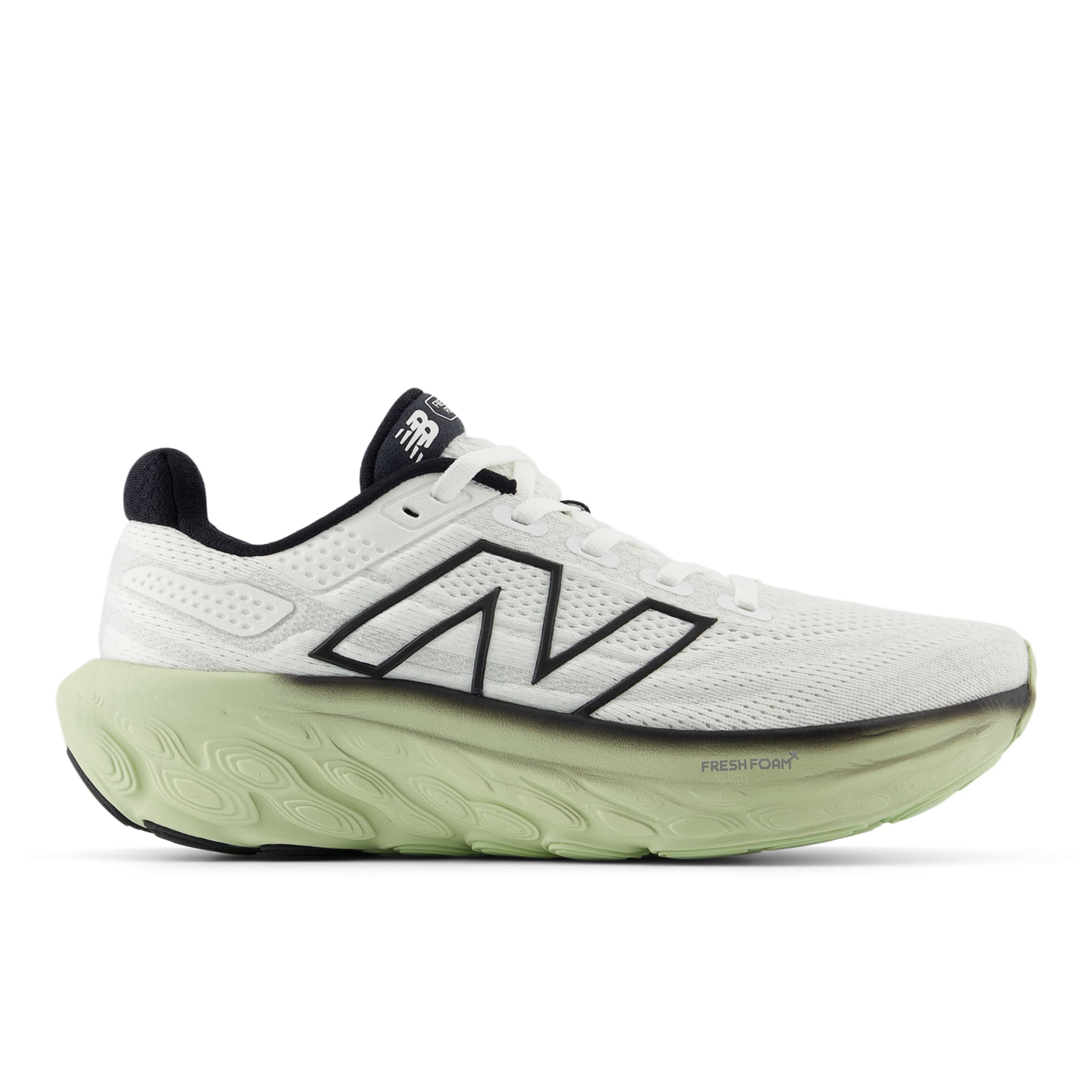 뉴발란스 New Balance Fresh Foam X 1080v13,White with Lichen Green