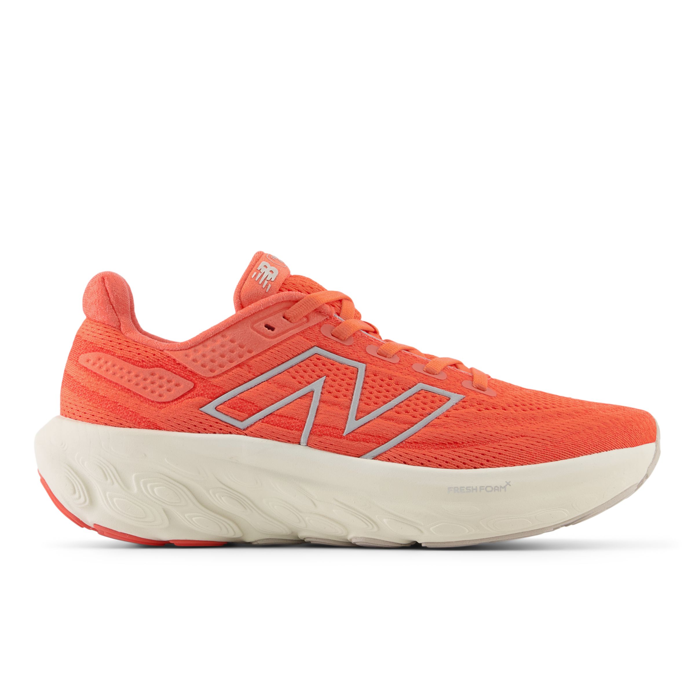 New Balance Femme Fresh Foam X 1080v13 en Rouge/Marron/Gris, Synthetic, Taille 36.5